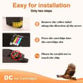 Miniatyrbild 4 av 4: D&amp;C 502XL bläckpatroner kompatibla för Epson 502 502 XL för Epson Workforce WF-2860 WF-2860DWF WF-2865 WF-2865DWF, Expres530