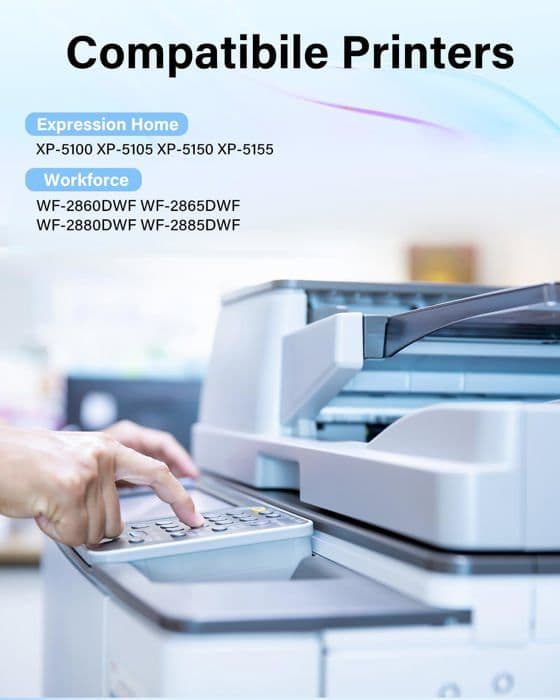 502XL bläckpatroner - bläck - Epson-kompatibel - Paket om 8 - Flerfärgad - Hög kapacitet