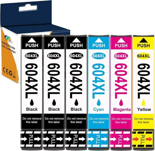 604XL bläckpatron kompatibel Epson 604Xl 604 XL för XP-2200 XP-2205 XP-3200 XP-3205 XP-4200 XP-4205 WF-2910 WF-2930 WF-2950