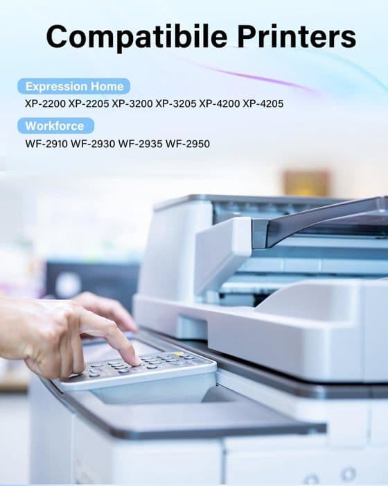 Kompatibel bläckpatron - Epson - 604XL - Paket med 6 - Flerfärgad - Hög kapacitet
