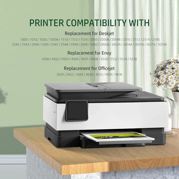Remanufacturerade Bläckpatroner - Coloran - 301XL - Svart och Färg - Kompatibel med Envy 4500 - Förpackning med 1