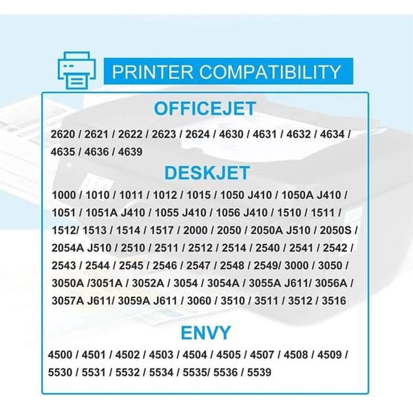 Återtillverkade Inkwood 301 301XL bläckpatroner kompatibla HP Envy 5534 4500 4503 4508 4507 4504 5532