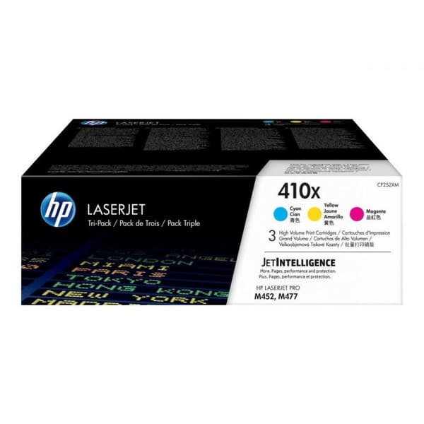 Toner HP 410X Trefärgad