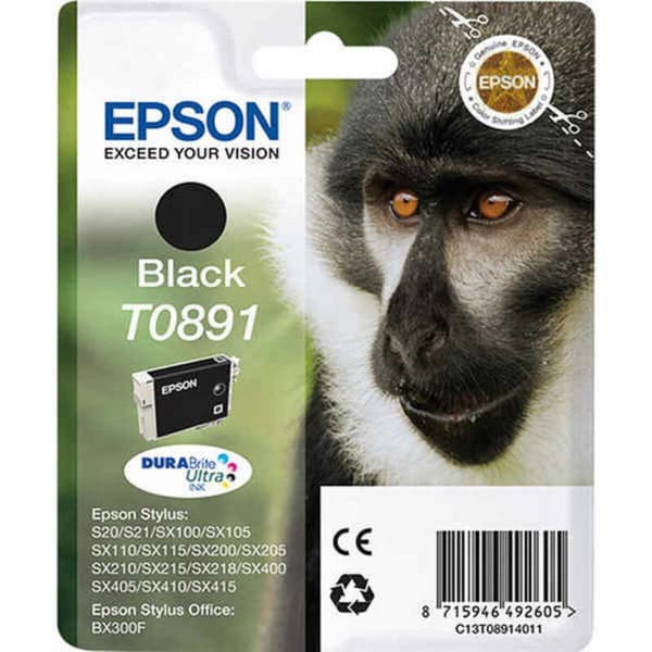 Original Bläckpatron Epson C13T08914011 Svart