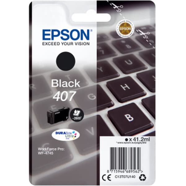 Original Bläckpatron Epson WF-4745 Svart Turkos