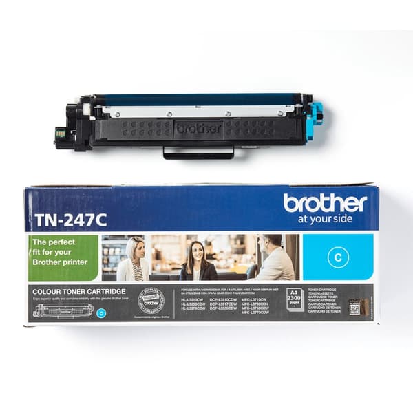 Original Toner Brother TN-247C Turkos