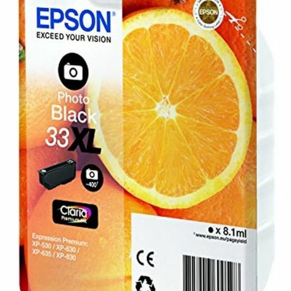 Original Bläckpatron Epson C13T33614012 Svart