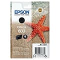 Miniatyrbild 2 av 2: Original Bläckpatron Epson P-2100, 3100, 4100 / WF-2830DWF, 2850DW - Nº 603 Svart (10 antal)