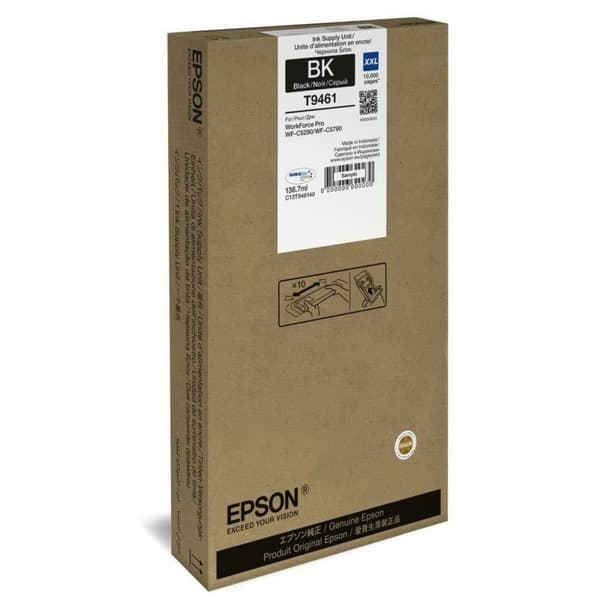 Original Bläckpatron Epson C13T946140 Svart Transparent