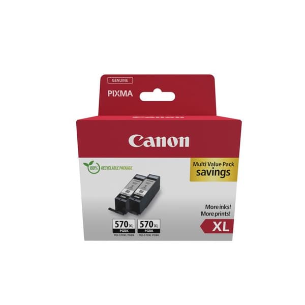 CANON Bläck/PGI-570XL BK TWIN SE