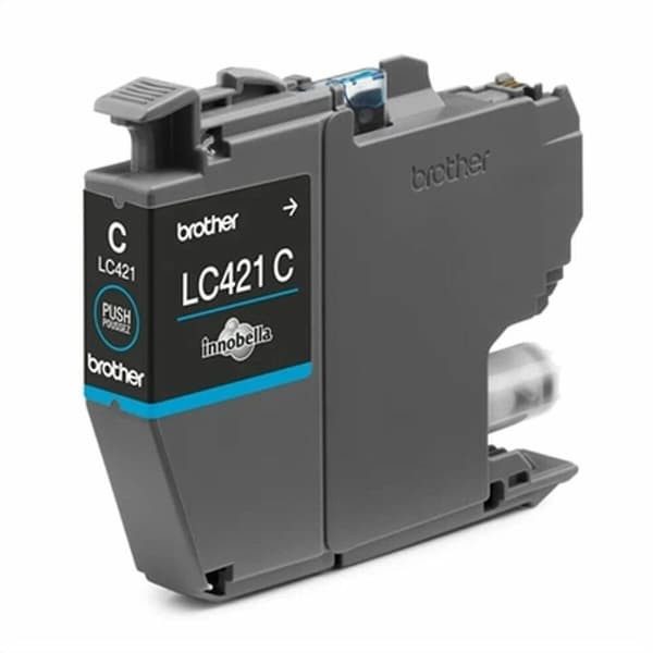 Original blækpatron Brother LC421C Cyan