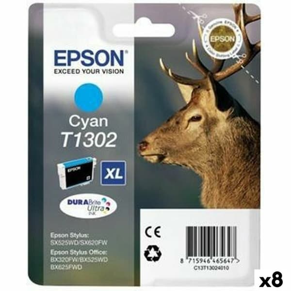 Original Bläckpatron Epson BX320FW Turkos (8 antal)