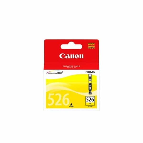 Alkunperäinen mustepatruuna Canon CLI-526 - Keltainen