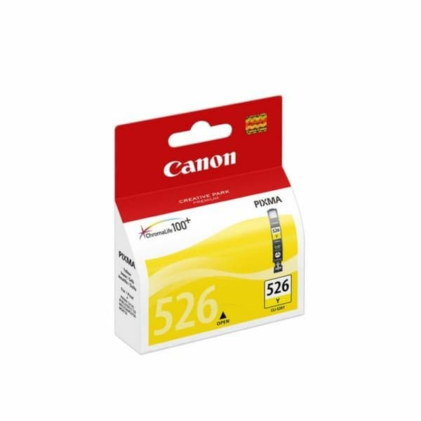 Alkunperäinen mustepatruuna Canon CLI-526 - Keltainen