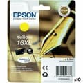 Miniatyrbillede 1 af 2: Original blækpatron Epson DURABRITE ULTRA INK - Nº16XL Gul (10 enheder)