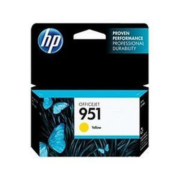 Alkunperäinen mustepatruuna HP 951 Keltainen