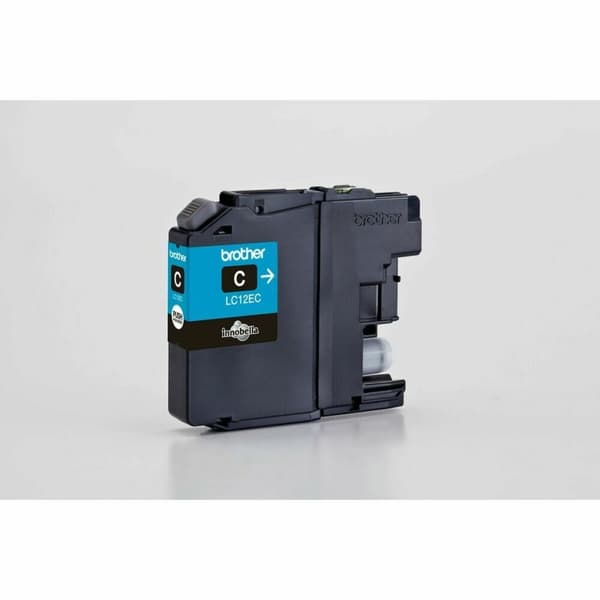 Original blækpatron Brother LC-12EC Cyan
