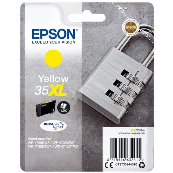 Original blækpatron Epson C13T35944010 Gul