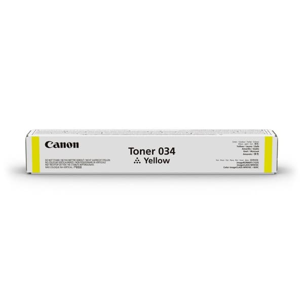 Toner Canon 034 Gul Blå