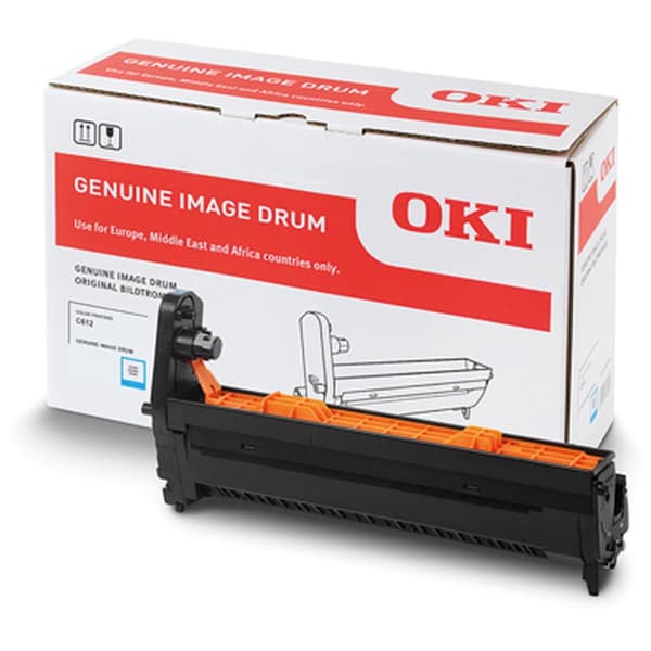 Printertromle OKI 46507307 Sort Cyan