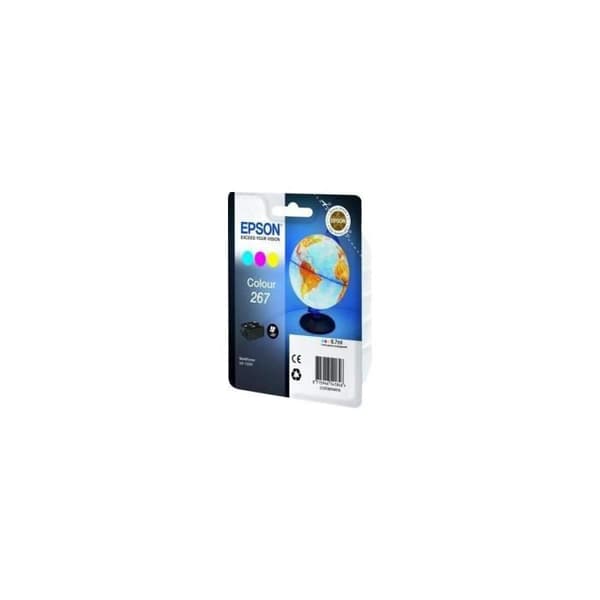 EPSON Multipack 267 bläckpatron - Globe - Cyan, Magenta, Gul - Standardkapacitet 200 sidor