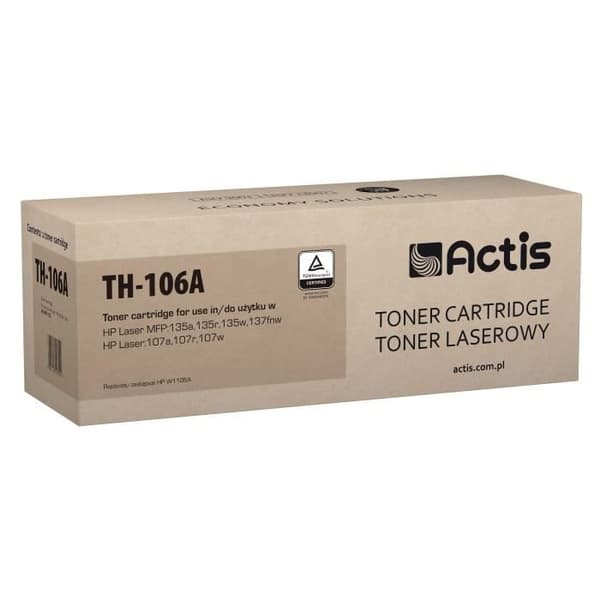 ACTIS TH-106A kompatibel tonerkassett - Svart - Räcker 1000 sidor