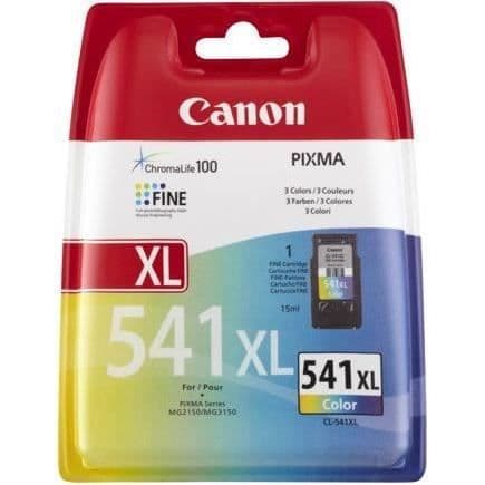 Bläckpatron - CANON - CL-541XL (5226B001) - Färg (cyan, magenta, gul) - 15 ml