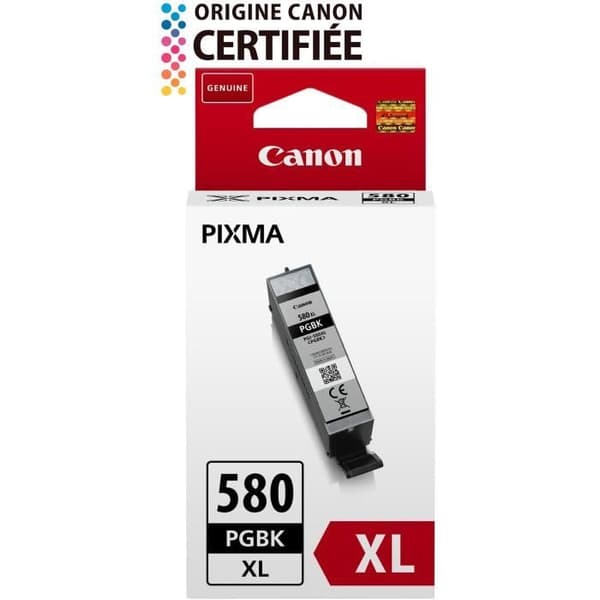 Bläckpatron - CANON - PGI-580PGBK XL (2024C001) - Svart - 18,5 ml