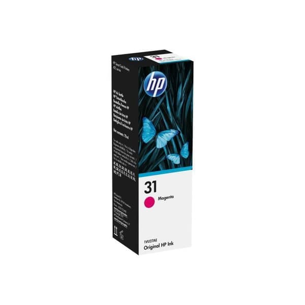 HP 31 70mL original magenta bläckflaska (1VU27AE) för HP Smart Tank 455/457/513/Plus 555/Plus 559/Plus 570/Plus 655