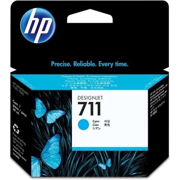 HP 711 bläckpatron - Original Cyan - Standardkapacitet 29ml