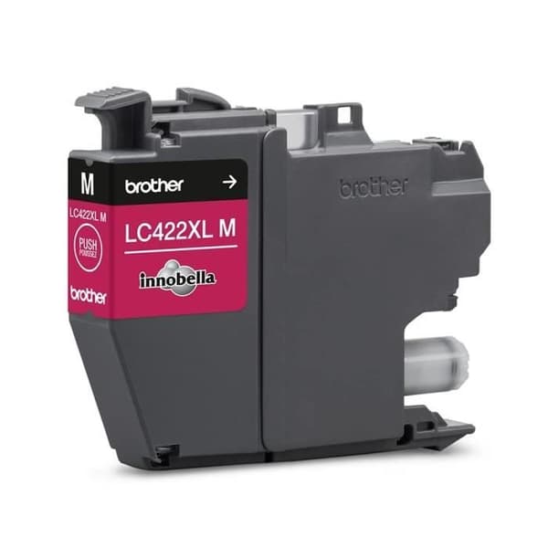 Patron LC422XLM -BROTHER -Magenta - 1500p - För Business Smart MFC-J5340DW, MFC-J5345DW, MFC-J5740DW, MFC-J6540DW och MFC-J6940DW