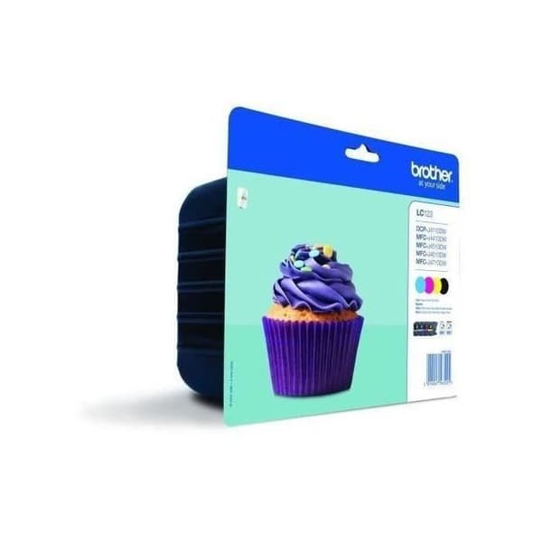 Brother LC123VALBP Multipack-bläckpatroner ...