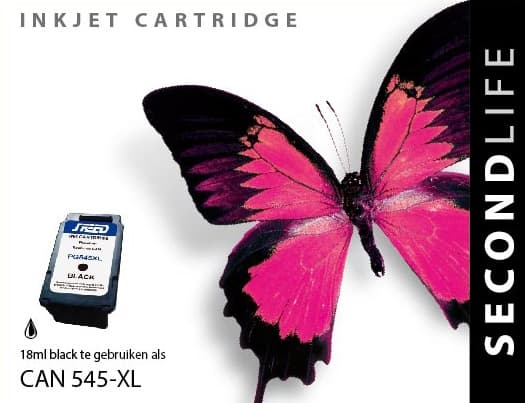 Kangaro SL-11011201 Cartridge SecondLife Canon PG 545 XL Sort