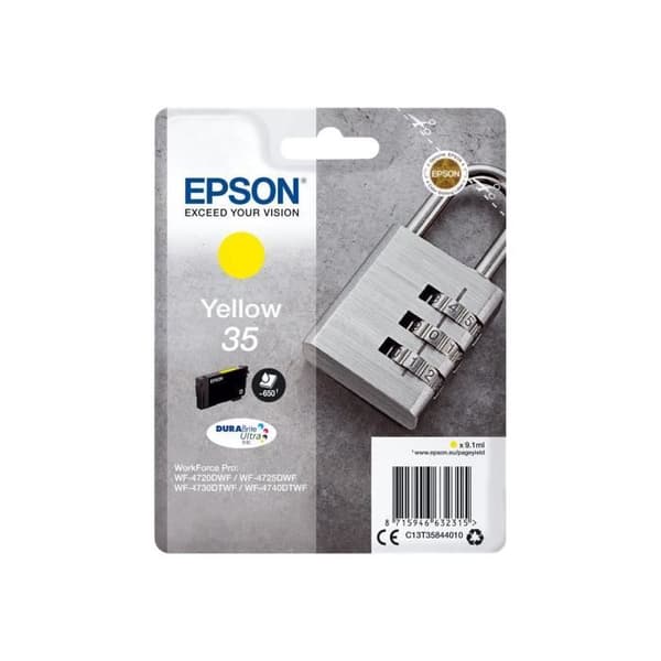 Epson DURABrite Ultra 35 bläckpatron - Gul - Bläckstråle - 650 sidor - 1