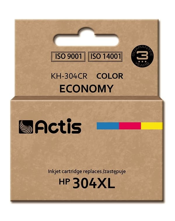 Actis KH-304CR -muste (korvaa HP 304XL N9K07AE -musteen; Premium; 18 ml; väri)