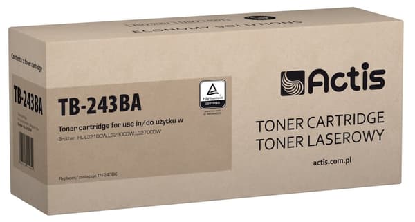 Actis TB-243BA toner (ersättning för Brother TN-243BK; Standard; 1000 sidor; svart)