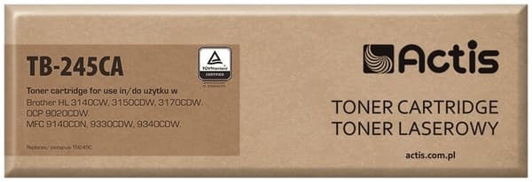 Actis TB-245CA toner (erstatning for Brother TN-245C; Standard; 2200 sider; cyan)