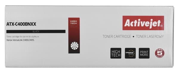 Activejet ATX-C400BNXX toner (erstatning for Xerox 106R03532; Supreme; 10500 sider; sort)
