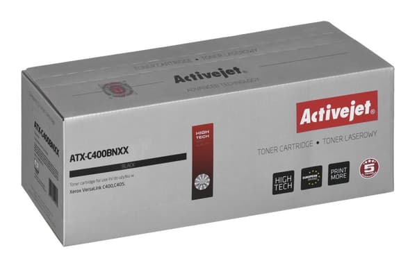 Activejet ATX-C400BNXX toner (erstatning for Xerox 106R03532; Supreme; 10.500 sider; sort)