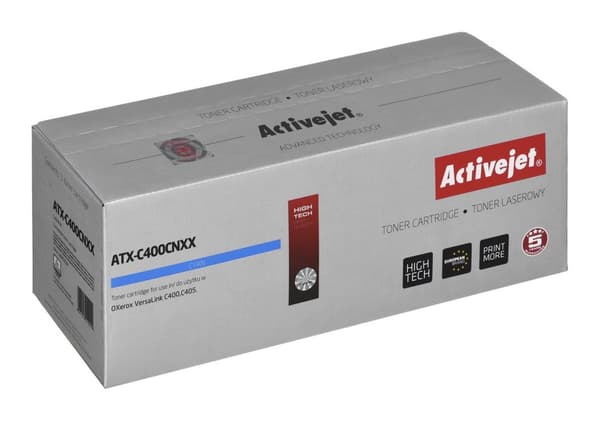 Activejet ATX-C400CNXX toner (erstatning for Xerox 106R03534; Supreme; 8000 sider; cyan)