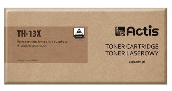 Actis TH-13X toner (erstatning for HP 13X Q2613X, Standard; 4000 sider; sort)