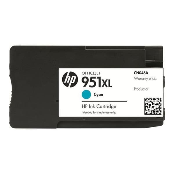 Hewlett packard no 951xl cyan bläckpatron: cn...