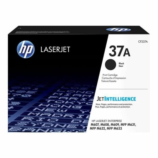 Original Toner HP 37A Svart