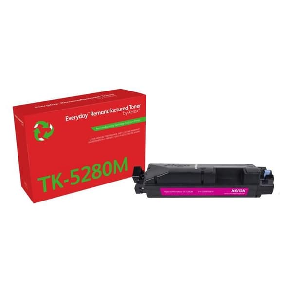 Toner - XEROX - TK-5280M - Magenta - Kompatibel - Tydlig utskriftskvalitet