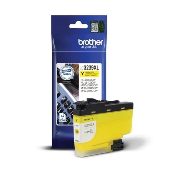 Brother LC-3239XLY bläckpatron - Gul - Hög kapacitet - 5000 sidor - 1 förpackning