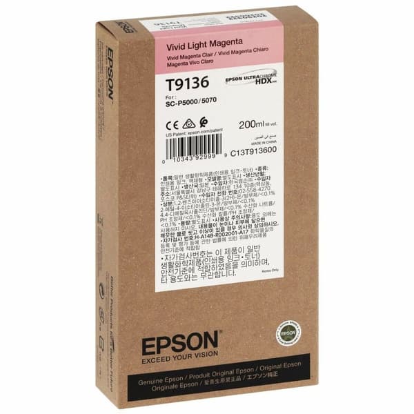 Original blækpatron Epson C13T91360N