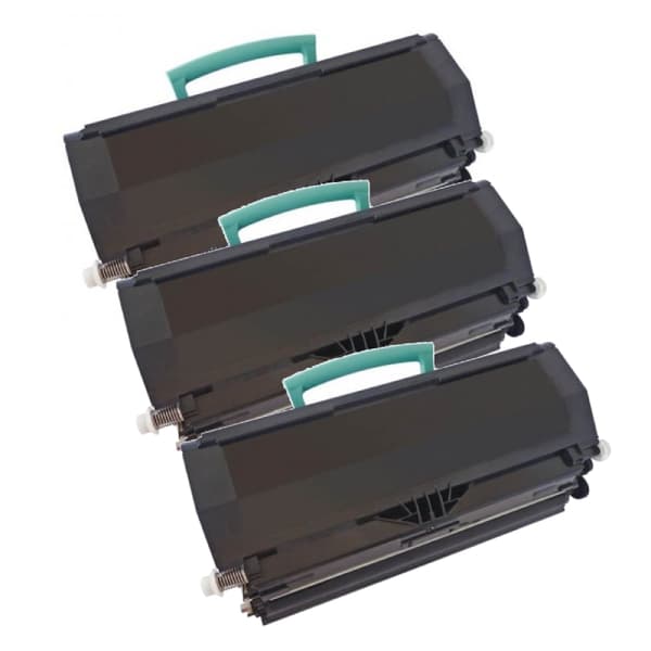 Lexmark E33X/E34X BK -yhdistelmäpakkaus 3 kpl Väriaine - 34016HE Yhteensopiva - Musta 18000 sivua