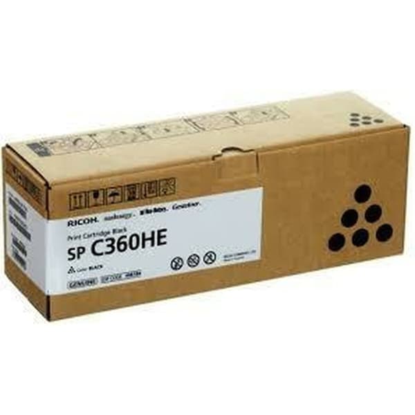 Original toner Ricoh 408184 Sort
