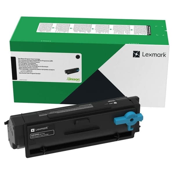 Original toner Lexmark 55B2000 Sort