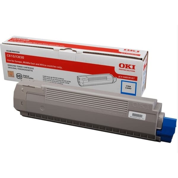 Original Toner OKI 44059107 Turkos